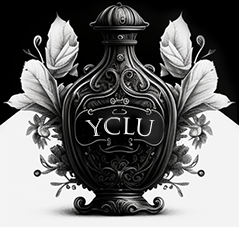 Antica bottiglia di profumo con decorazioni